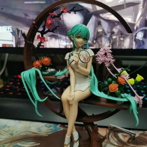 Yun xiang she bella ragazza prima tono shaohua cheongsam primo tono 1/7 seduto a mano fa futura modello a sospensione